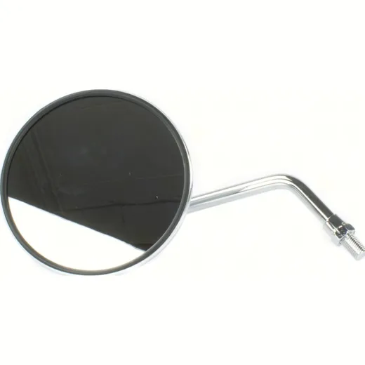 mirror left chrome M10 right hand thread (single) short arm