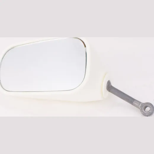 rear view mirror left white - original