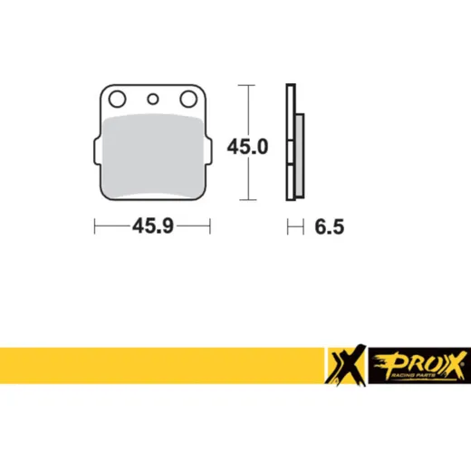 Bremsbeläge for YZ65 '18-20 + YZ80/85 '93-20