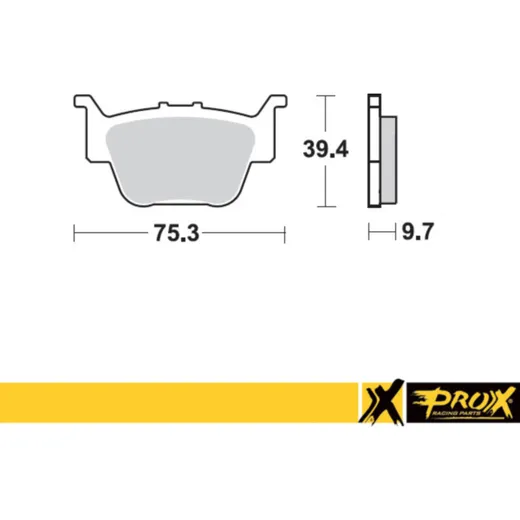 Bremsbeläge für TRX450R '04-14