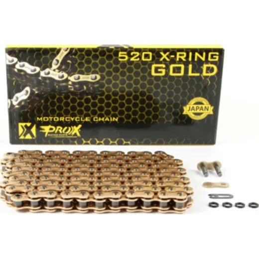MXR X-Ring Rollerchain Gold 520 x 120 L