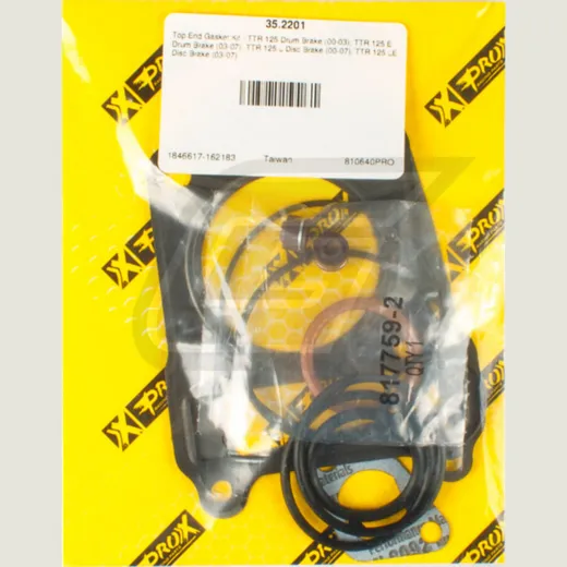 top end gasket set for TT-R125 '01-16