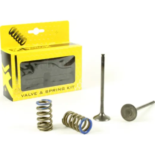 steel exhaust valve/spring kit for KTM250SX-F '13-15