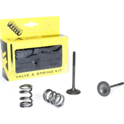 steel exhaust valve/spring kit for RM-Z450 '05-06