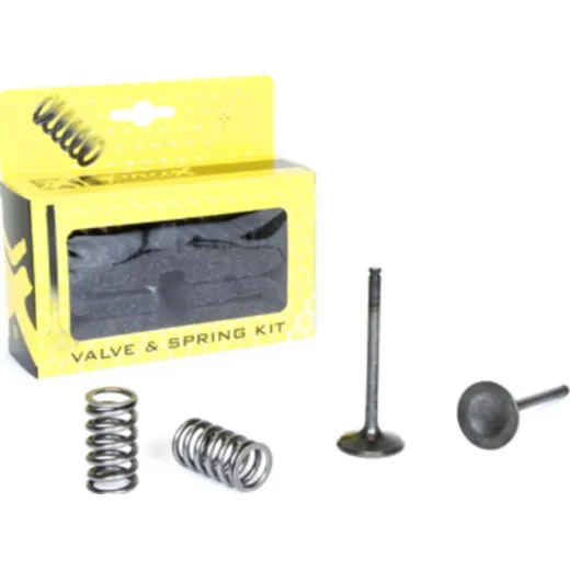 steel exhaust valve/spring kit for YZ/WR450F '03-09