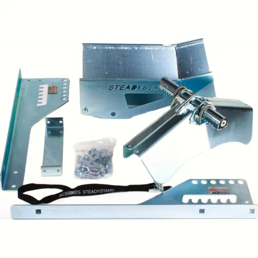 wheel chock STEADYSTAND MULTI FIXED AC181, zinc-plated, can only be used if permanently installed.