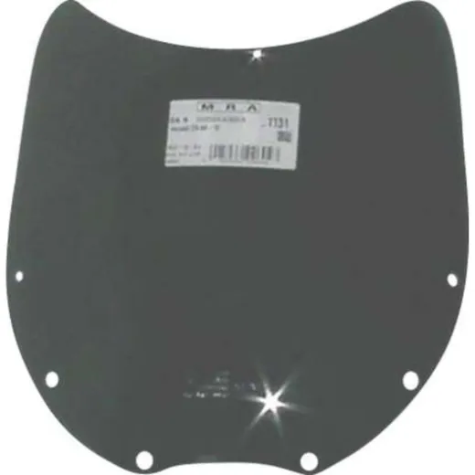 Clear spoiler disc 300x325mm with ABE