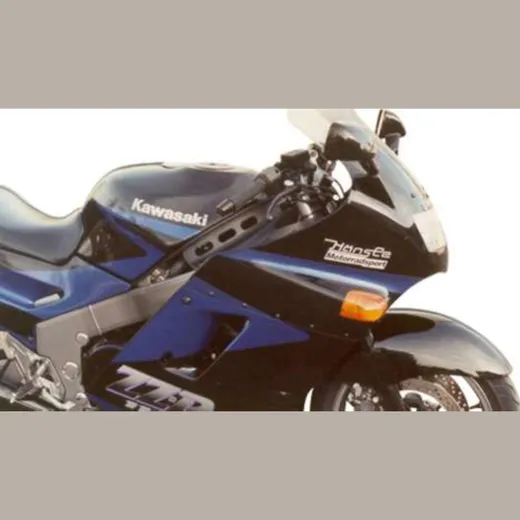 Spoiler screen smoke grey 335x385mm with ABE