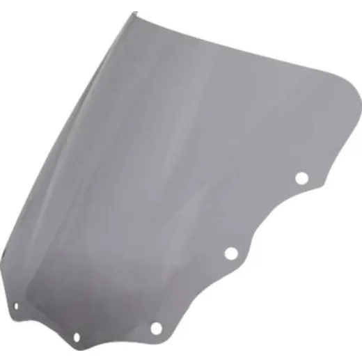 Racing windscreen black 320x360mm with ABE