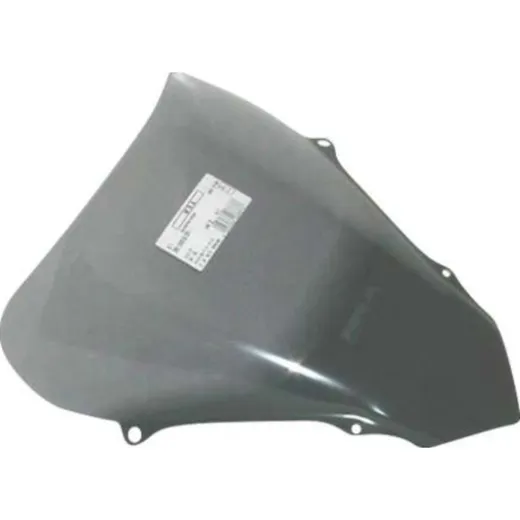Spoiler screen smoke grey 430x380mm with ABE