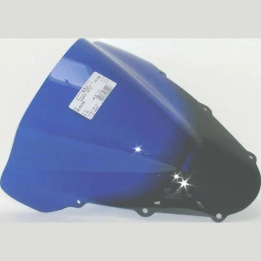 Racing windscreen black 400x400mm with ABE