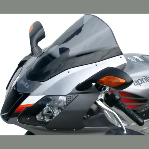 Racing windshield clear 440x350mm with ABE