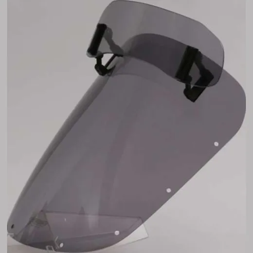 Variotouringscreen smoke grey 410x330mm with ABE