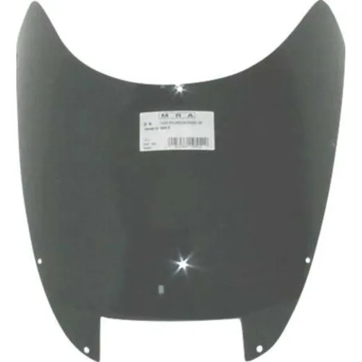 Spoiler disc clear 375x410mm with ABE