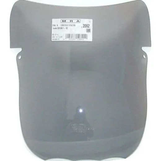 Touring windshield black 335x315mm with ABE