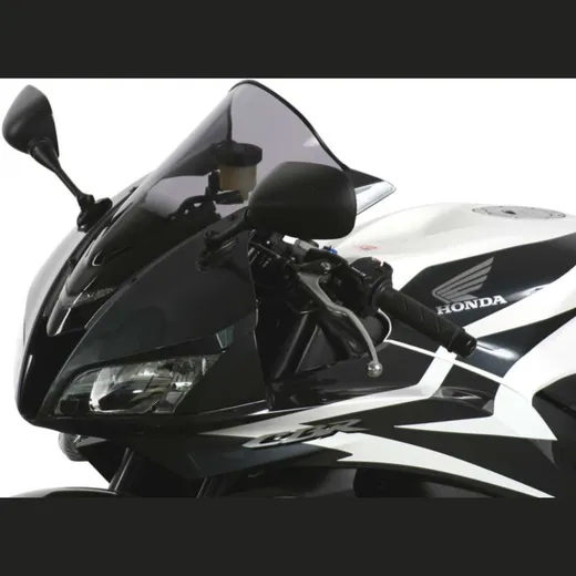 Racing windshield clear 360x315mm with ABE