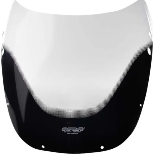 Spoiler screen clear 275x410mm with ABE
