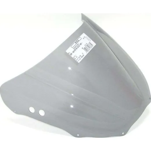 Racing windscreen black 310x440mm with ABE