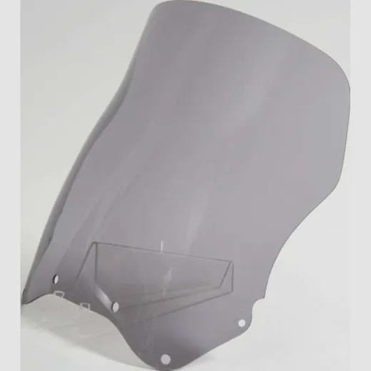 Touring windshield black 385x370mm with ABE