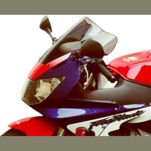 Racing windshield clear 345x410mm with ABE