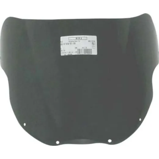 Racing windscreen smoke grey 300x435mm with ABE