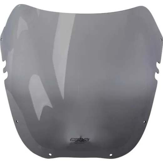 Racing windscreen smoke grey 330x420mm with ABE