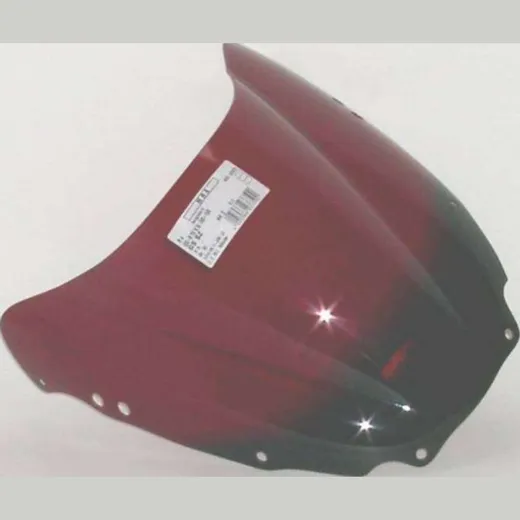 Racing windscreen smoke grey 330x425mm with ABE