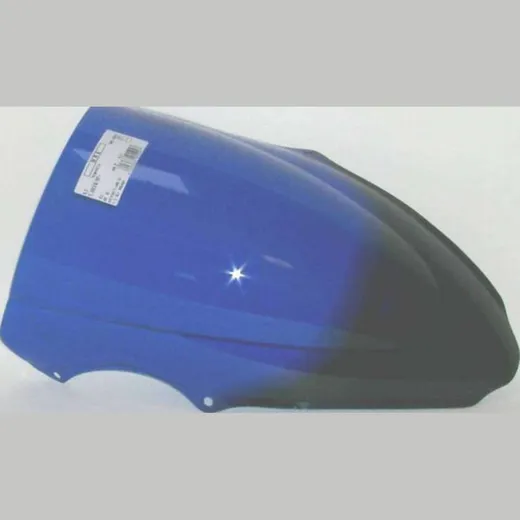Racing windscreen black 555x390mm with ABE
