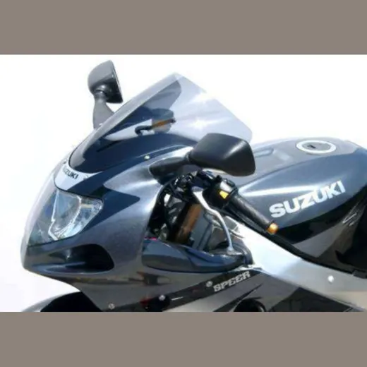 Racing windshield clear 375x345mm with ABE