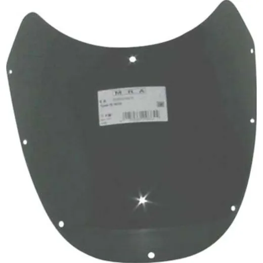 Spoiler disc black 320x360mm with ABE