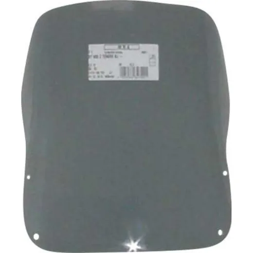 Touring windshield black 335x295mm with ABE