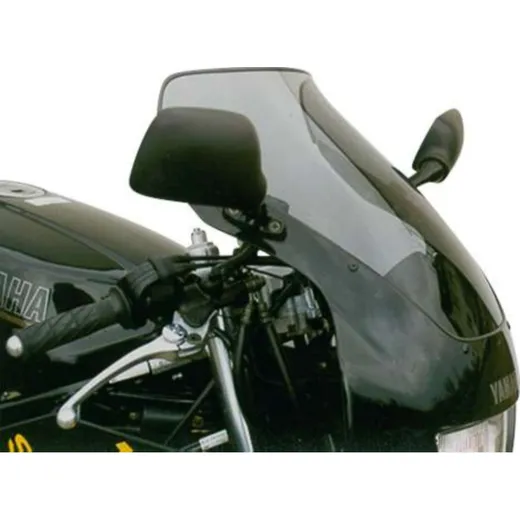 Touring screen black 410x380mm with ABE