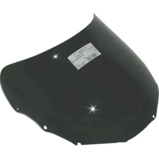 Spoiler screen smoke grey 350x490mm with ABE