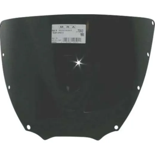 Racing windscreen black 320x440mm with ABE