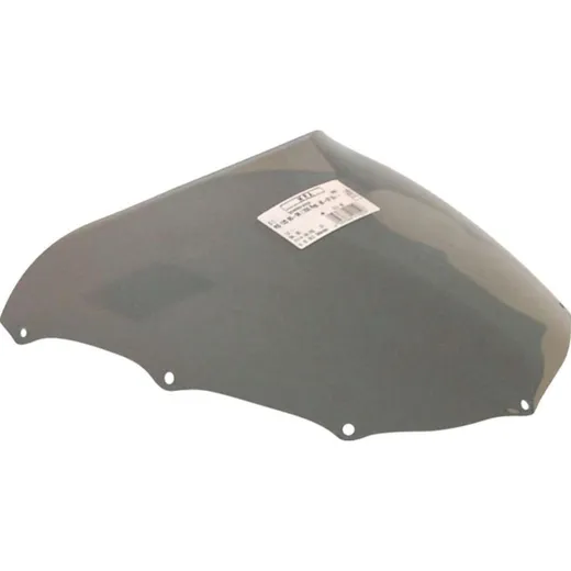 Spoiler screen smoke grey 310x400mm with ABE