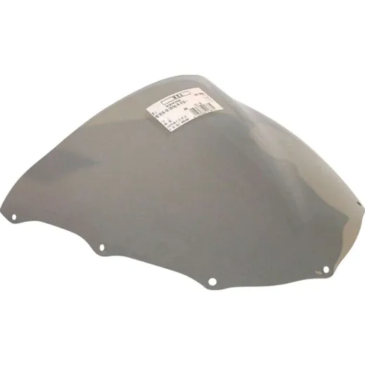 Racing windscreen smoke grey 340x400mm with ABE