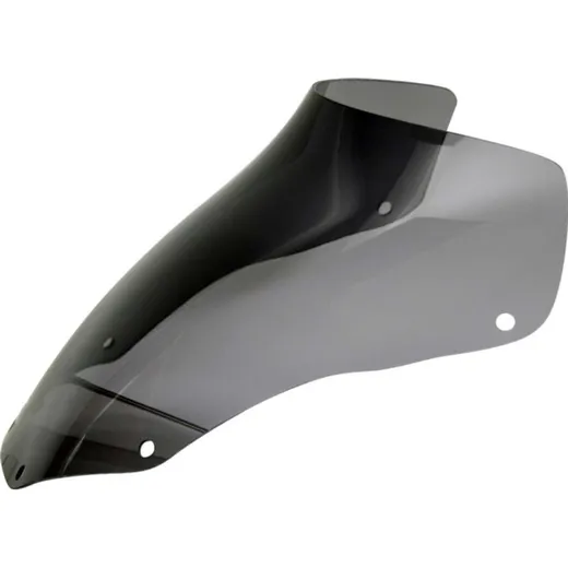 Spoiler screen smoke grey 305x405mm with ABE