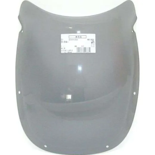 Spoiler disc black 375x310mm with ABE