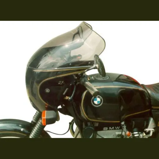 Touring glass smoke grey 405x440mm with ABE