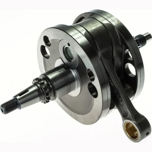 Crankshaft with stroke expansion to 467cc