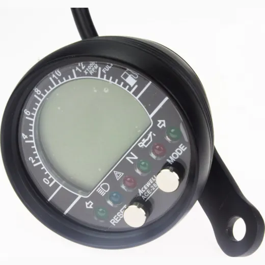 Digital instrument Acewell aluminium black
