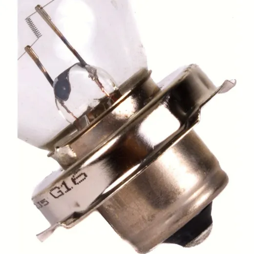 light bulb 6V 15W P26s with flange (1 pc.) homologated