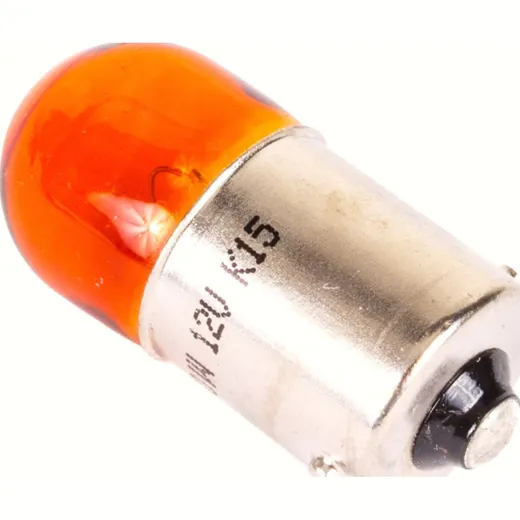 light bulb 12V 10W Ba15s R10W orange (10 pc.) not homologated