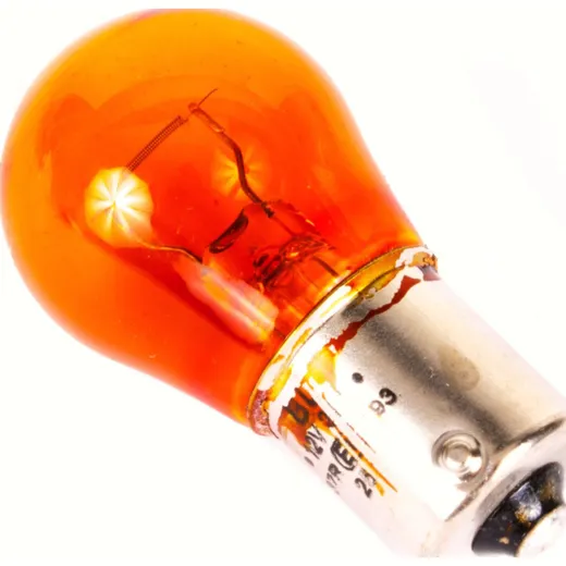 light bulb 12V 21W Ba15s 18x35 orange (10 pc.) not homologated