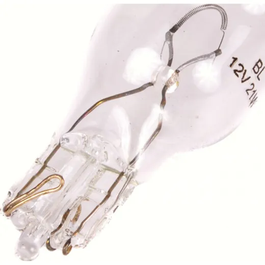 light bulb 12V 21W T15 15x35 clear (10 pc.) not homologated