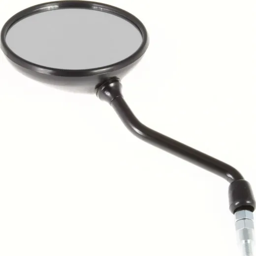 Mirror LEFT+RIGHT BLACK M10 right-threaded (single)