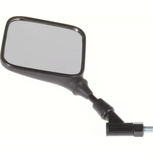 Mirror right black M10 right-threaded (single)