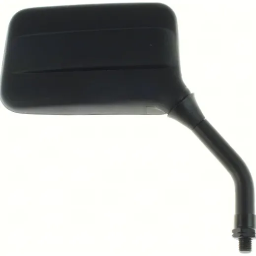 Mirror right, black M10 left-threaded (single)