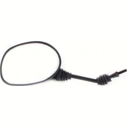 Mirror black M8 left-threaded (single)