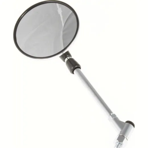 Mirror chrome left + right M10 right-threadedapp. 21cm shaft length (single)